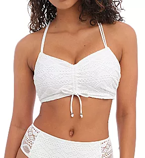 Sundance Concealed Underwire Bralette Swim Top White 30E