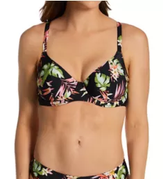 Savanna Sunset UW Plunge Bikini Swim Top