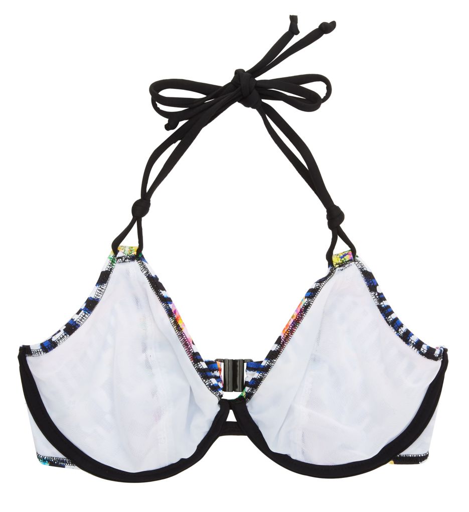Freya Electro Rave Underwire Halter Bikini Swim Top AS4204 - Image 5