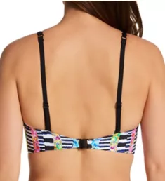 Electro Rave Underwire Bralette Bikini Swim Top