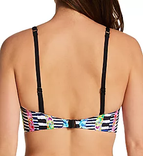 Electro Rave Underwire Bralette Bikini Swim Top