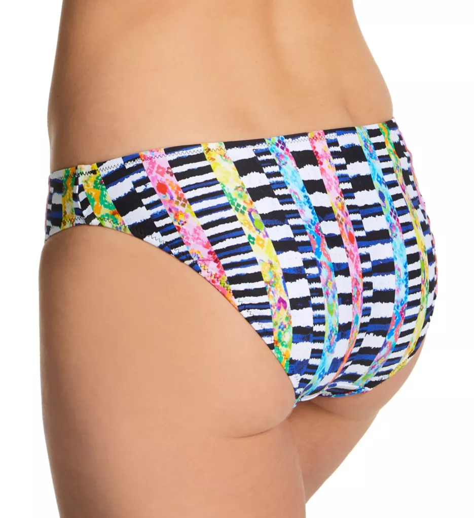 Electro Rave Bikini Brief Swim Bottom Multi XL