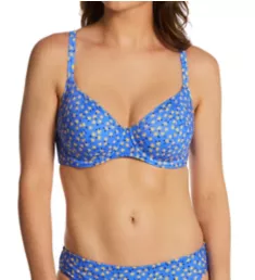 Garden Disco UW Plunge Bikini Swim Top