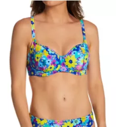 Garden Disco Underwire Sweetheart Bikini Swim Top