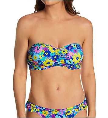 bevroren stewardess Moederland Freya Garden Disco Underwire Bandeau Bikini Swim Top AS4310 - Freya Swimwear