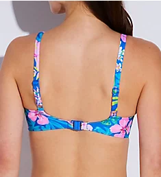 Hot Tropics Underwire Plunge Bikini Swim Top