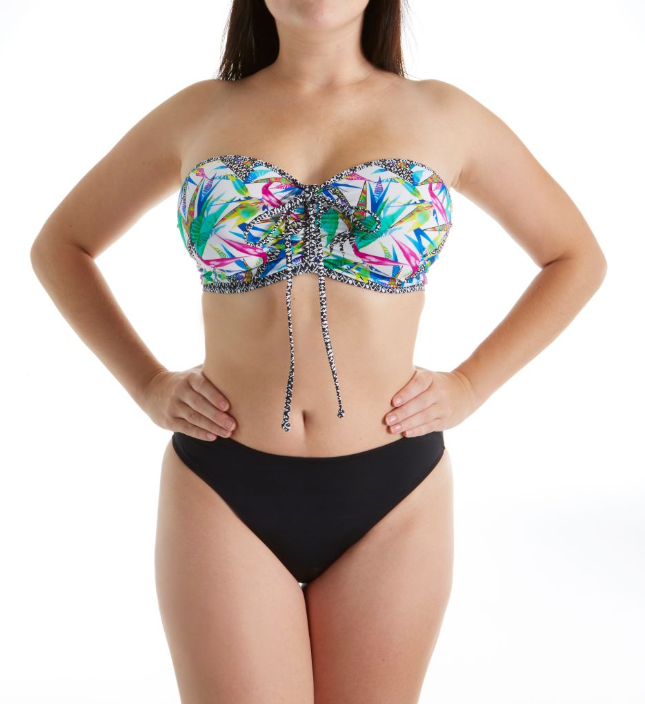 Tropicool Underwire Bandeau Bikini Swim Top-cs2