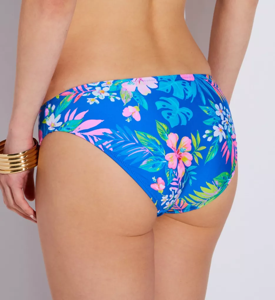 Hot Tropics Bikini Brief Swim Bottom Blue XS