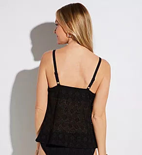 Nomad Nights Underwire Plunge Tankini Swim Top