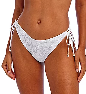 Nomad Nights High Leg Bikini Brief Swim Bottom White XS