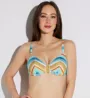 Freya Castaway Island Underwire Plunge Bikini Swim Top AS5702 - Image 1