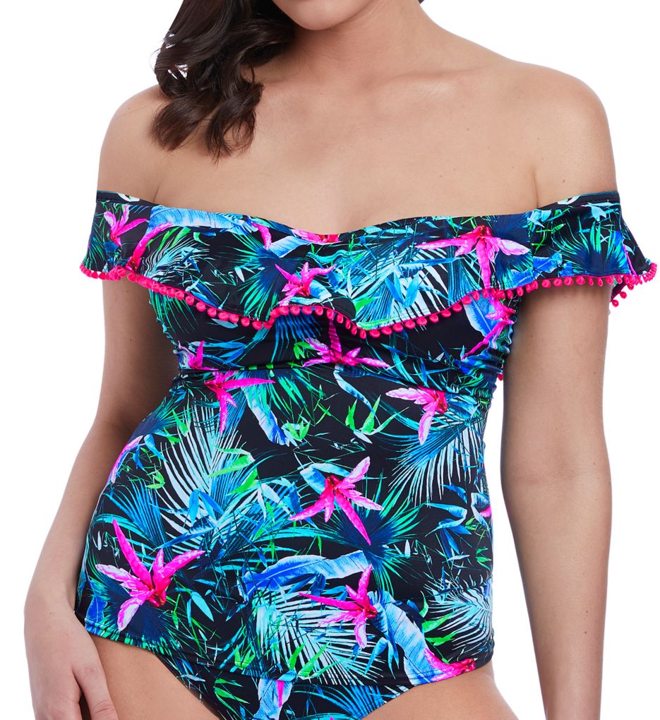 bardot swim top