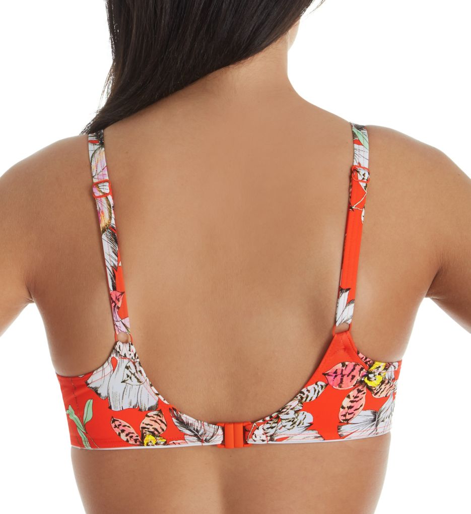 Wild Flower Underwire Deco Bikini Swim Top