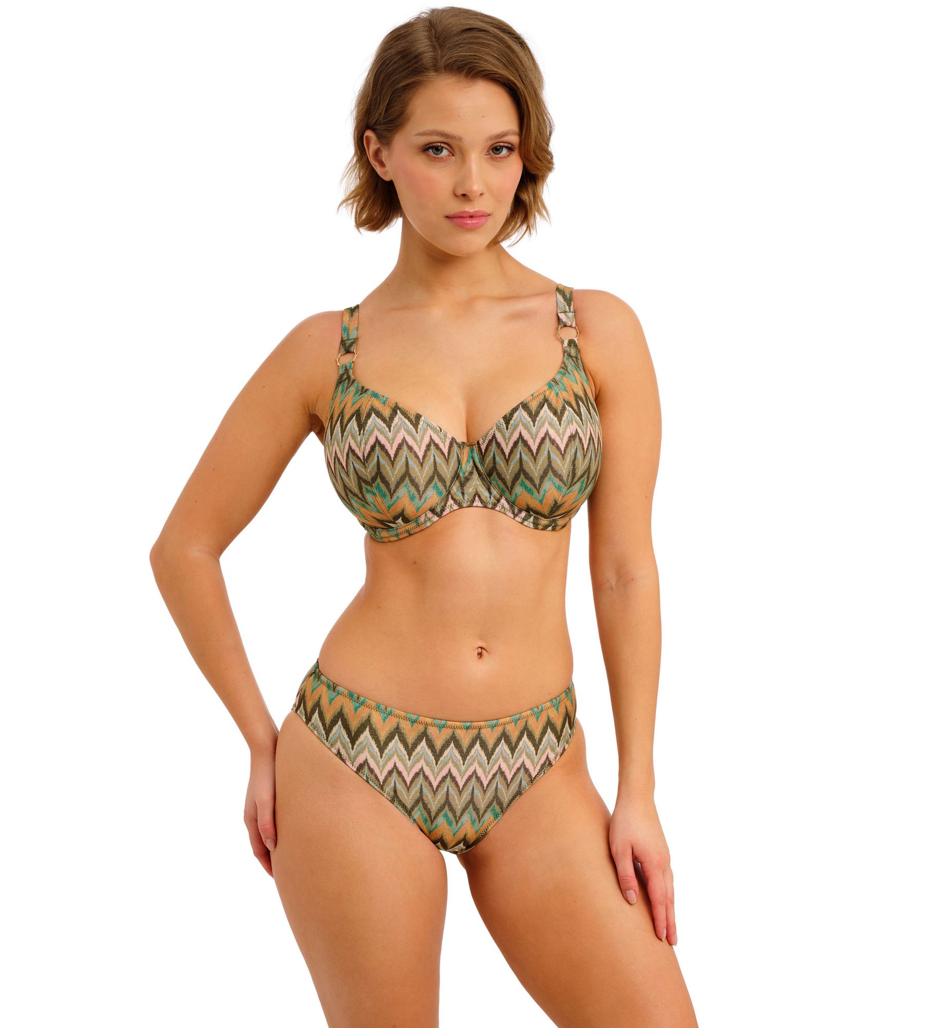 Freya Arizona Wave Underwire Plunge Bikini Top AS6102 - Image 4