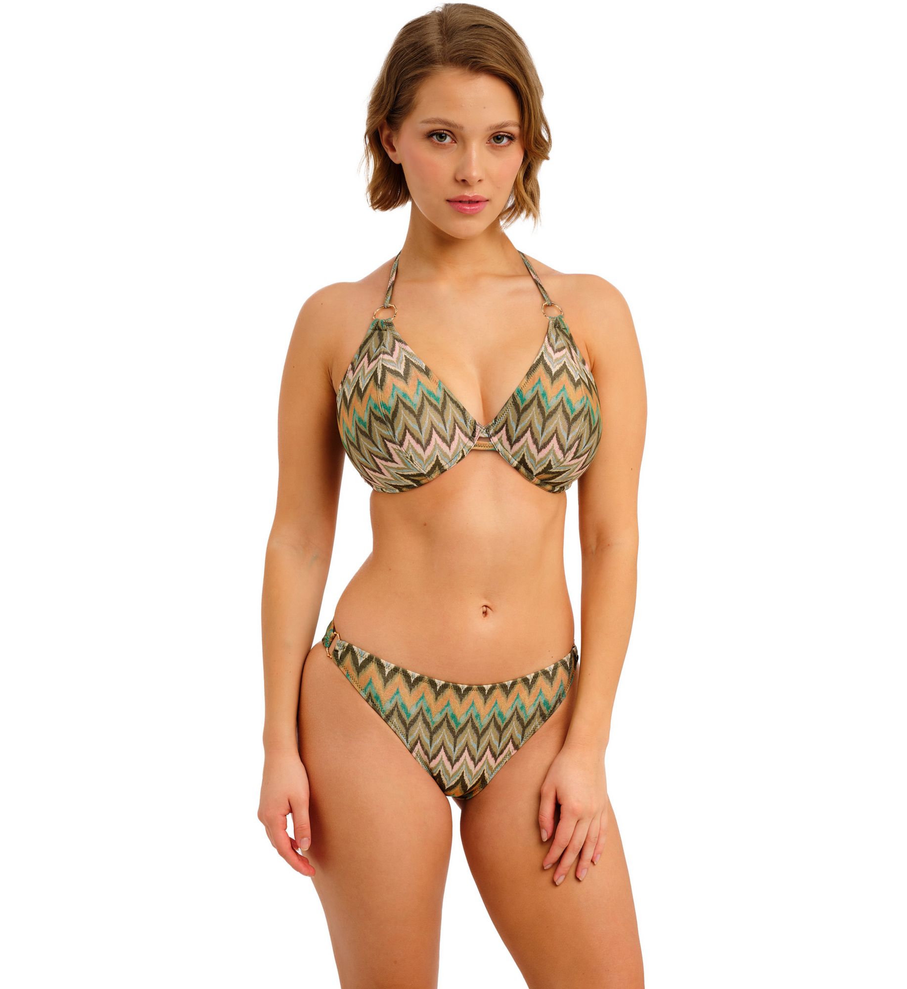 Freya Arizona Wave Underwire Halter Bikini Top AS6104 - Image 3