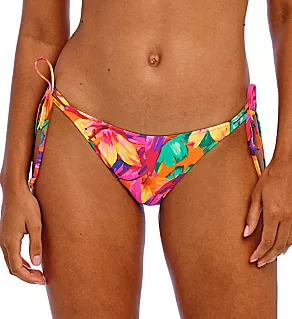 Sun Haze Tie Side Bikini Brief Swim Bottom Mandarin L