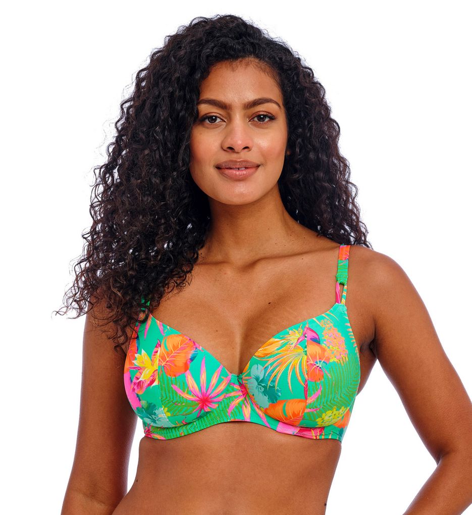 Freya Isla Margarita Underwire Plunge Bikini Swim Top AS6502 - Image 1