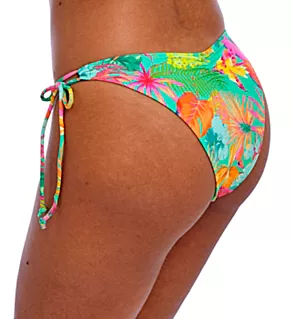 Isla Margarita High Leg Bikini Brief Swim Bottom Jade L