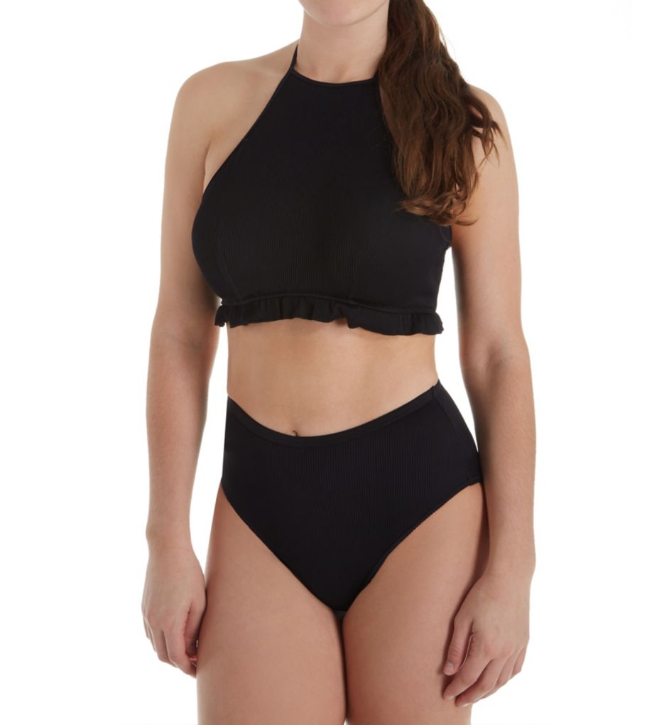 Nouveau Underwire High Neck Bikini Swim Top-cs4