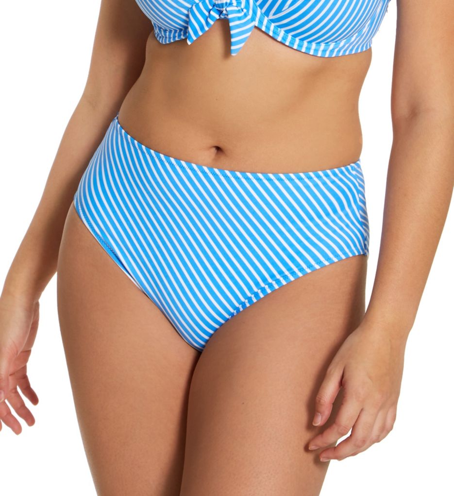 Beach Hut High Waist Brief Swim Bottom