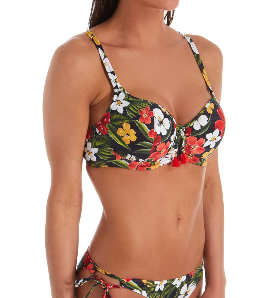 Tiki Bar Underwire Sweetheart Bikini Swim Top