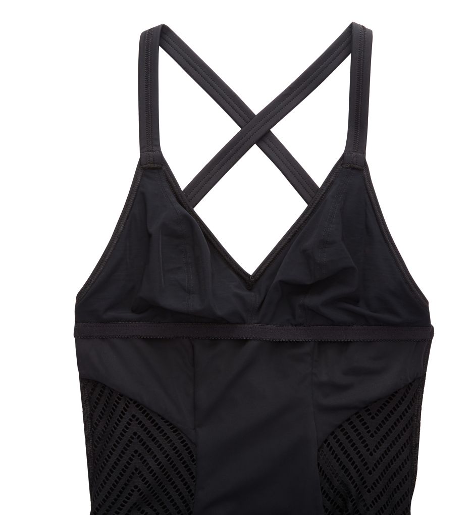 Urban Soft Cup Plunge One Piece Swimsuit-cs3