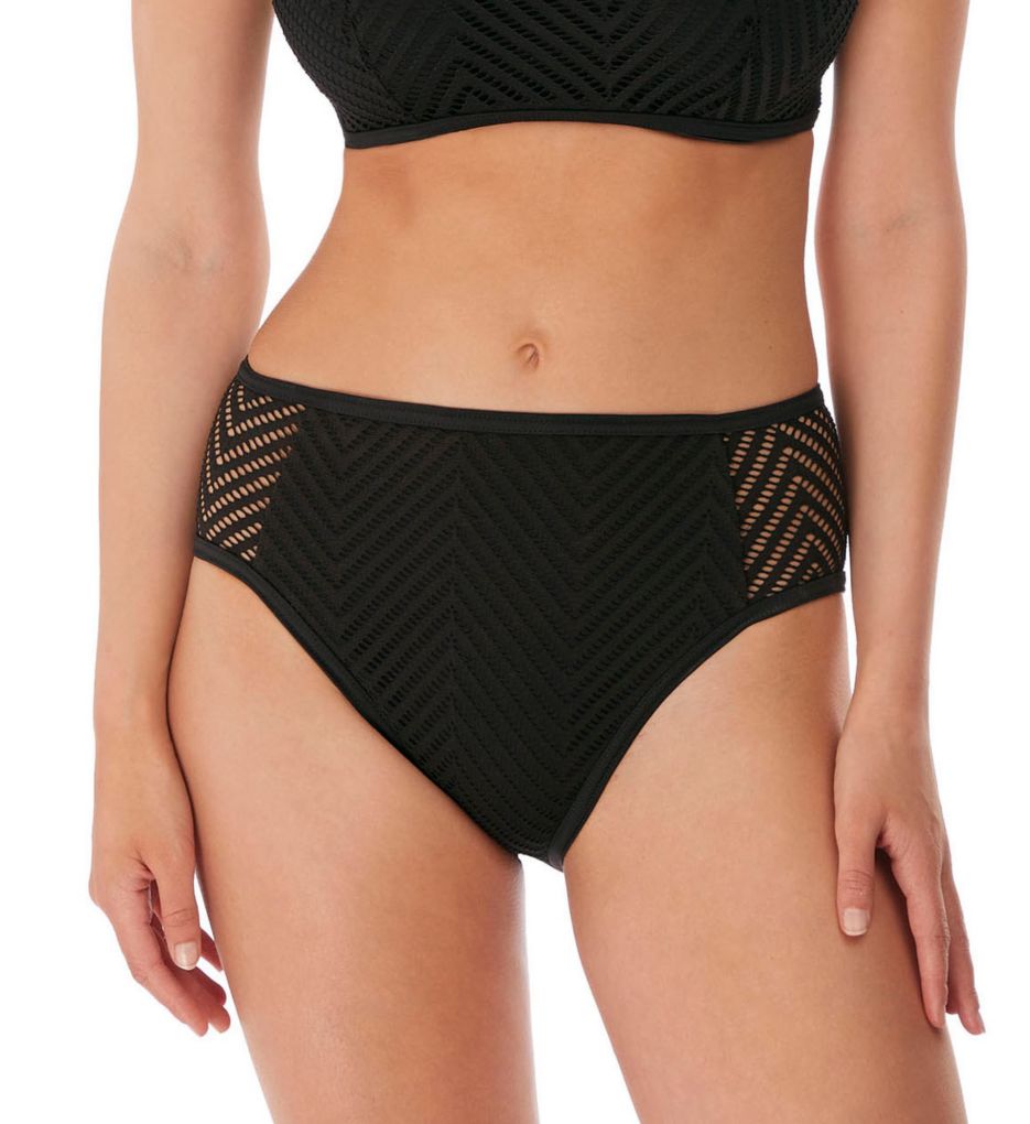 Urban High Waist/Leg Brief Swim Bottom-gs