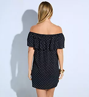 Jewel Cove Swim Dress Black L