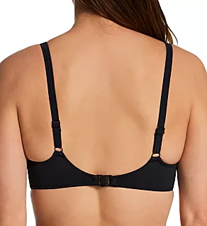 Jewel Cove UW Sweetheart Padded Bikini Swim Top Plain Black 30D