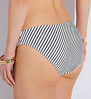 Jewel Cove Bikini Brief Swim Bottom Stripe Black XS