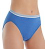 Fruit Of The Loom Cotton Heather Hi-Cut Panty - 10 Pack