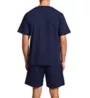 Fruit Of The Loom Short Sleeve Knee Length Pajama Short Set 2507426 - Image 2