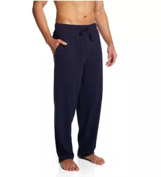 Jersey Knit Stretch Sleep Pant Navy 2XL