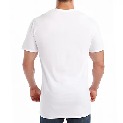 Tall Man's 100% Cotton V-Neck T-Shirts - 3 Pack