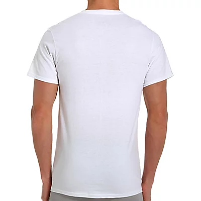 Big Man's 100% Cotton Crew T-Shirts - 3 Pack