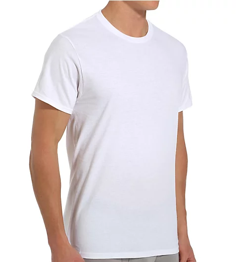 Fruit Of The Loom Tall Man 100% Cotton White Crew T-Shirts - 3 Pack 2790TM