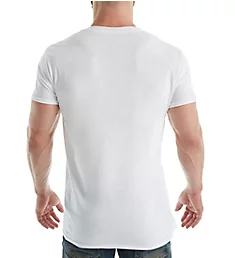 Stay Tucked Cotton Crew T-Shirt - 3 Pack WHT S