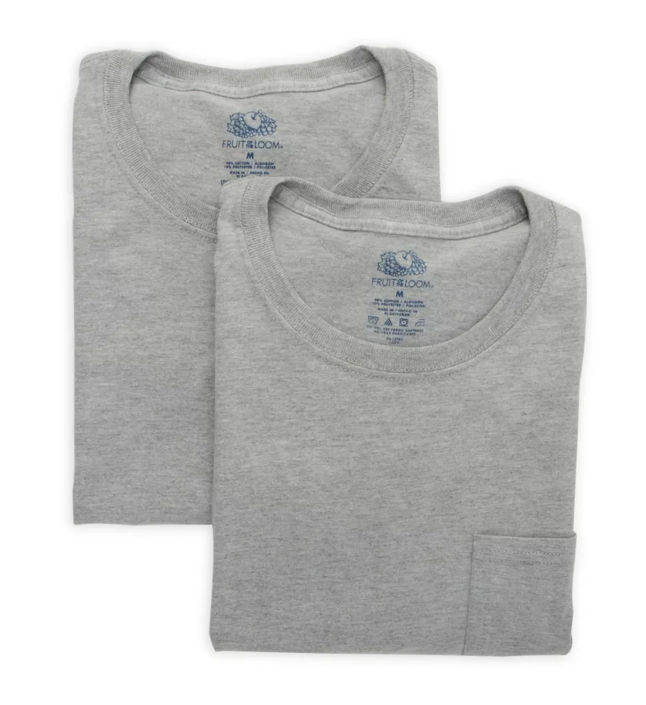 Eversoft Short Sleeve Pocket T-Shirt - 2 Pack Blaink S