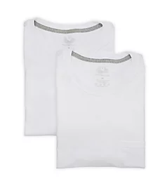 Eversoft Short Sleeve Pocket T-Shirt - 2 Pack WHITIC S