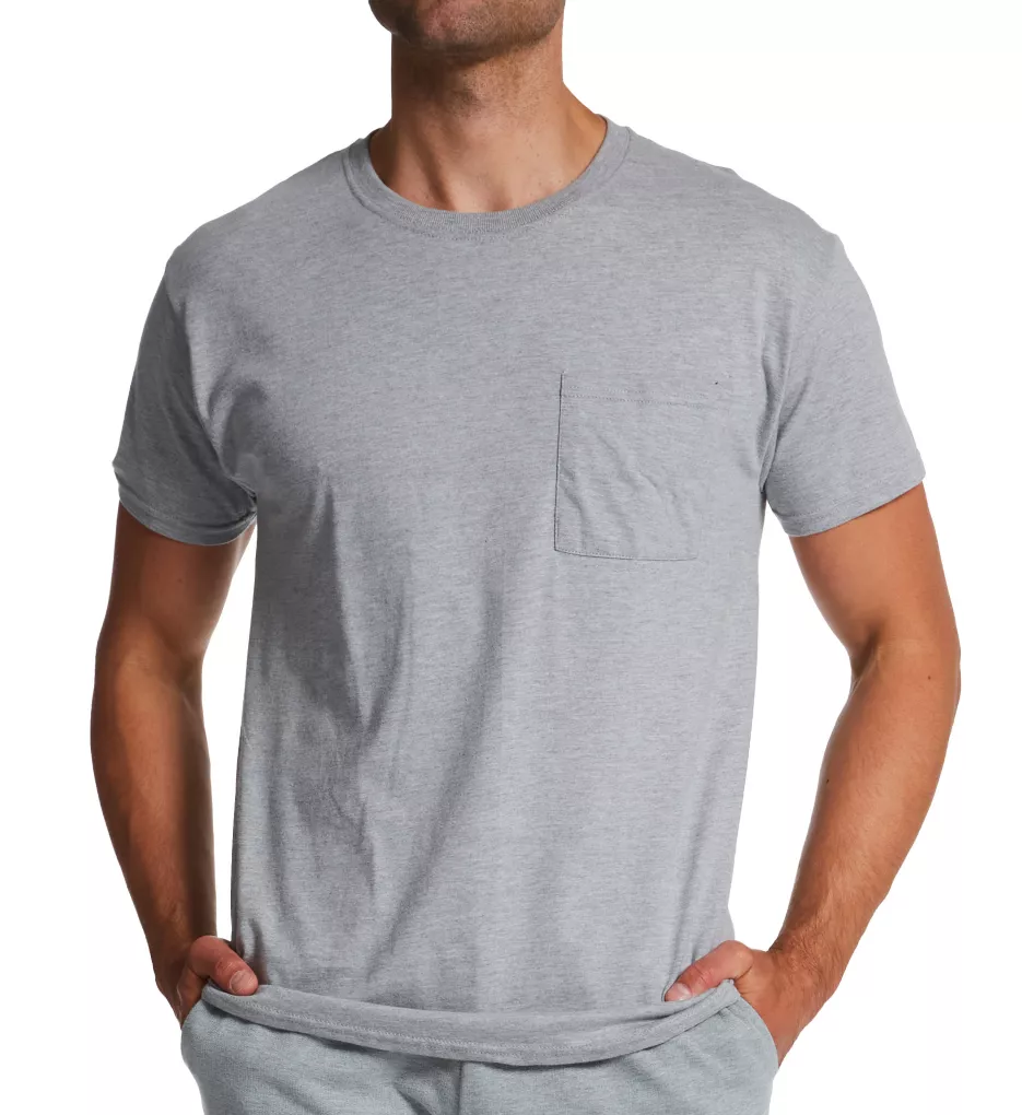 Eversoft Short Sleeve Pocket T-Shirt - 2 Pack BLAHTH S