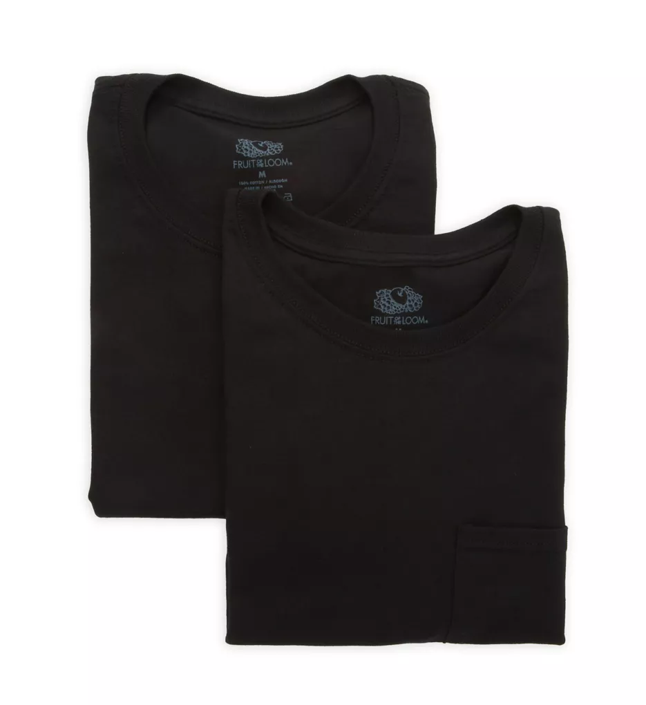 Big Man Eversoft Cotton Pocket T-Shirt - 2 Pack BLAINK 2XL