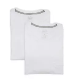 Big Man Eversoft Cotton Pocket T-Shirt - 2 Pack WHITIC 2XL