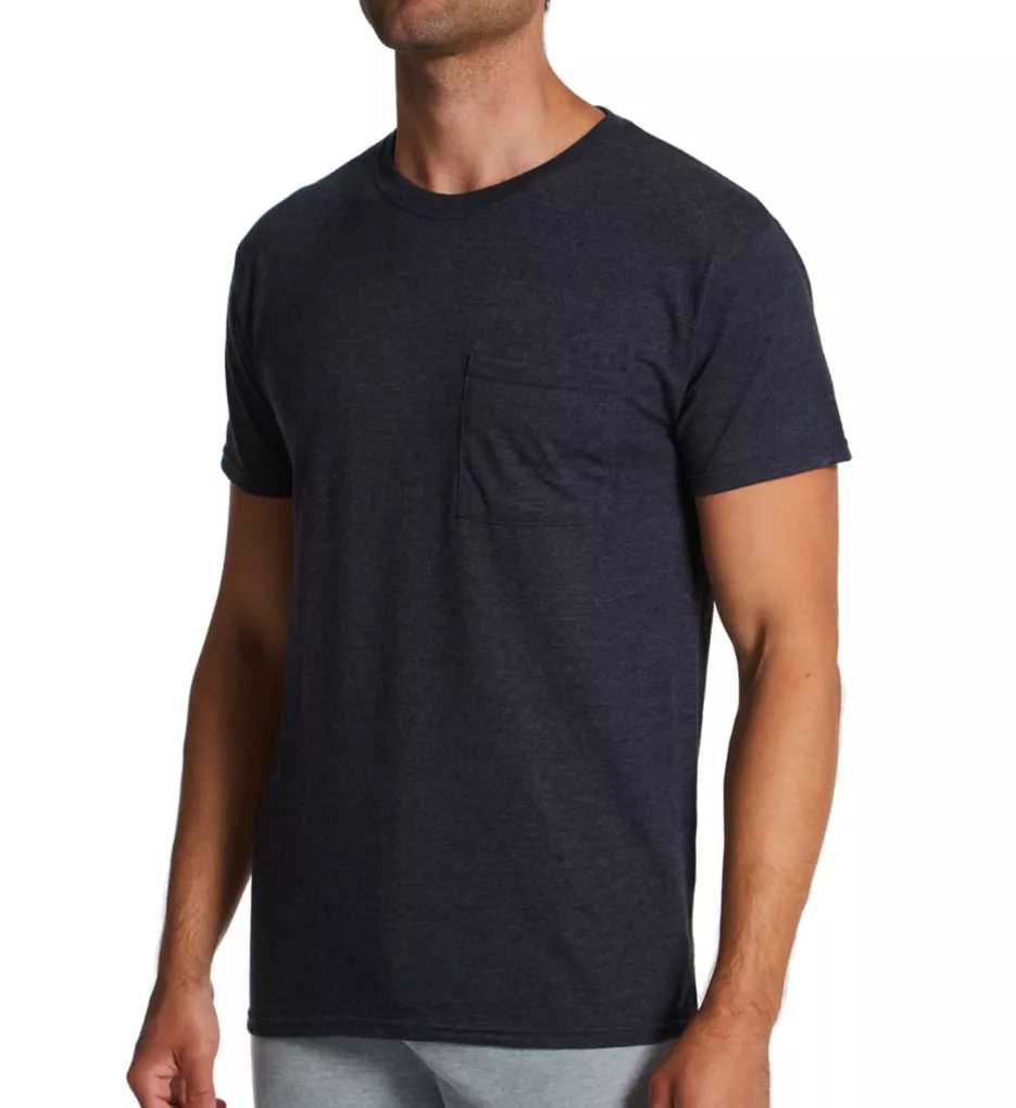 Big Man Eversoft Cotton Pocket T-Shirt - 2 Pack WHITIC 2XL