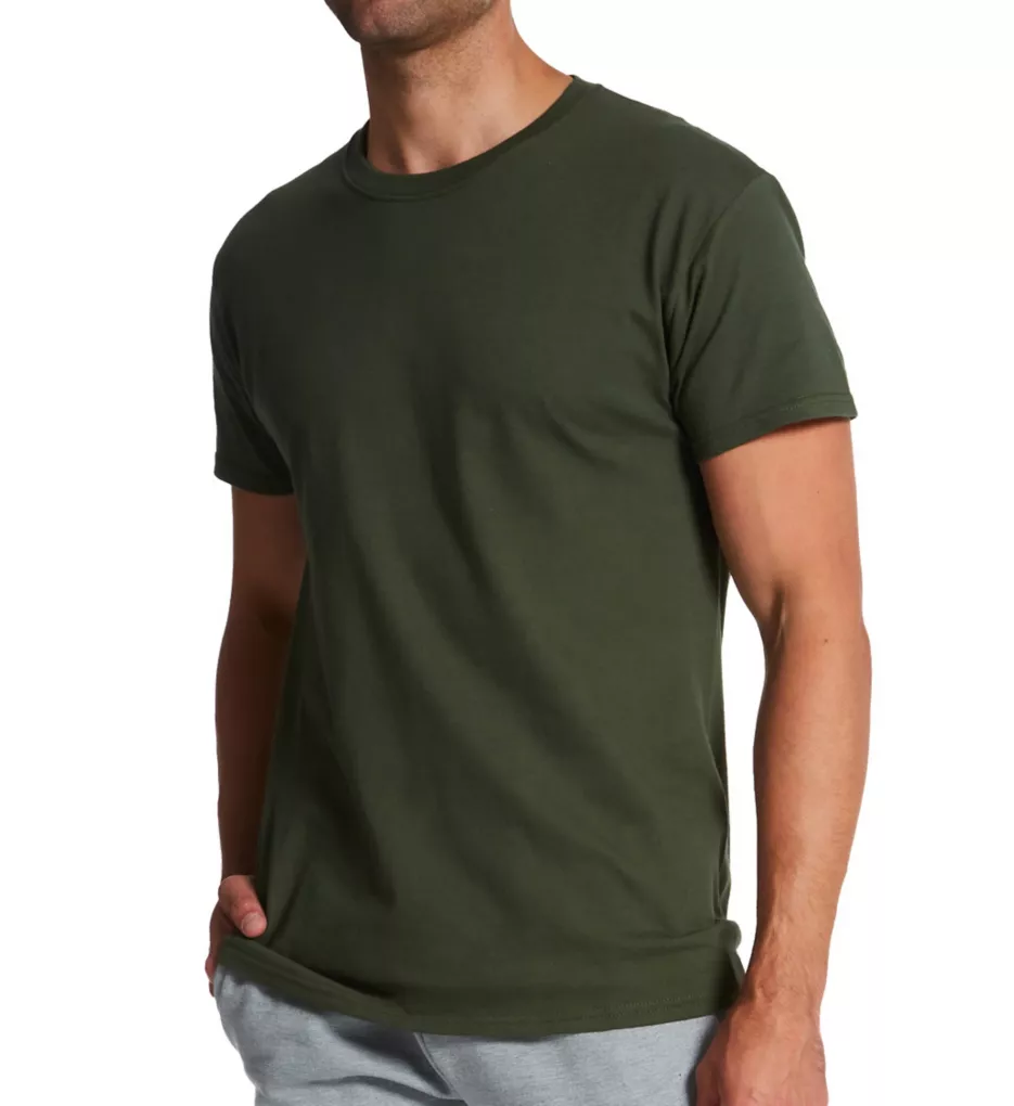 Eversoft Breathable Cotton Crew Neck Tee - 2 Pack MTYGRE S