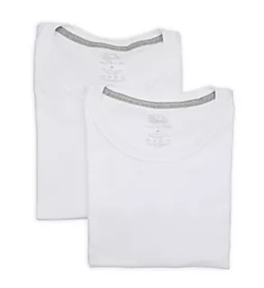 Big Man Eversoft Cotton Crew Neck T-Shirt - 2 Pack White Ice 3XL