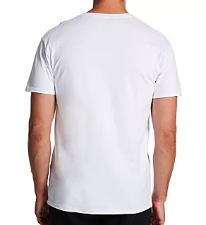 Big Man Eversoft Cotton Crew Neck T-Shirt - 2 Pack White Ice 3XL
