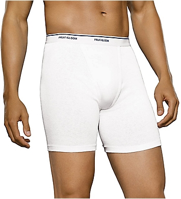 Fruit Of The Loom Coolzone White Boxer Briefs - 3 Pack