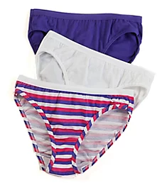 Cotton Bikini Panty - 3 Pack Assorted 5