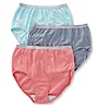 Fruit Of The Loom Cotton Heather Brief Panty - 3 Pack 3DBRIHT - Image 4