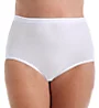 Fruit Of The Loom Fit for Me Plus Size Cotton Brief Panties - 3 Pack 3DBRWHP - Image 1